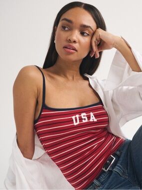 Abercrombie & fitch bra free USA cami tank shirt